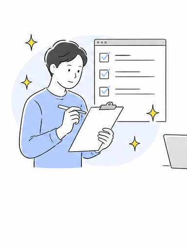 納品前に品質確認をしている様子